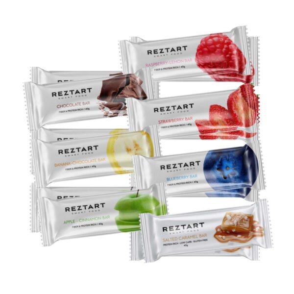 Provpaket Reztart bars - Alla smaker