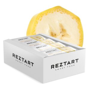 Reztart Proteinbar med NGC®, med smak av Choklad & Banan, 12-pack
