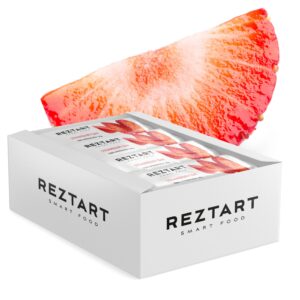 Reztart Proteinbar med NGC®, med smak av Jordgubb, 12-pack