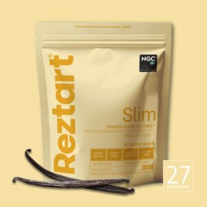 SLIM Vanilj, Protein- och Fiberrik pulvershake med Glukomannan