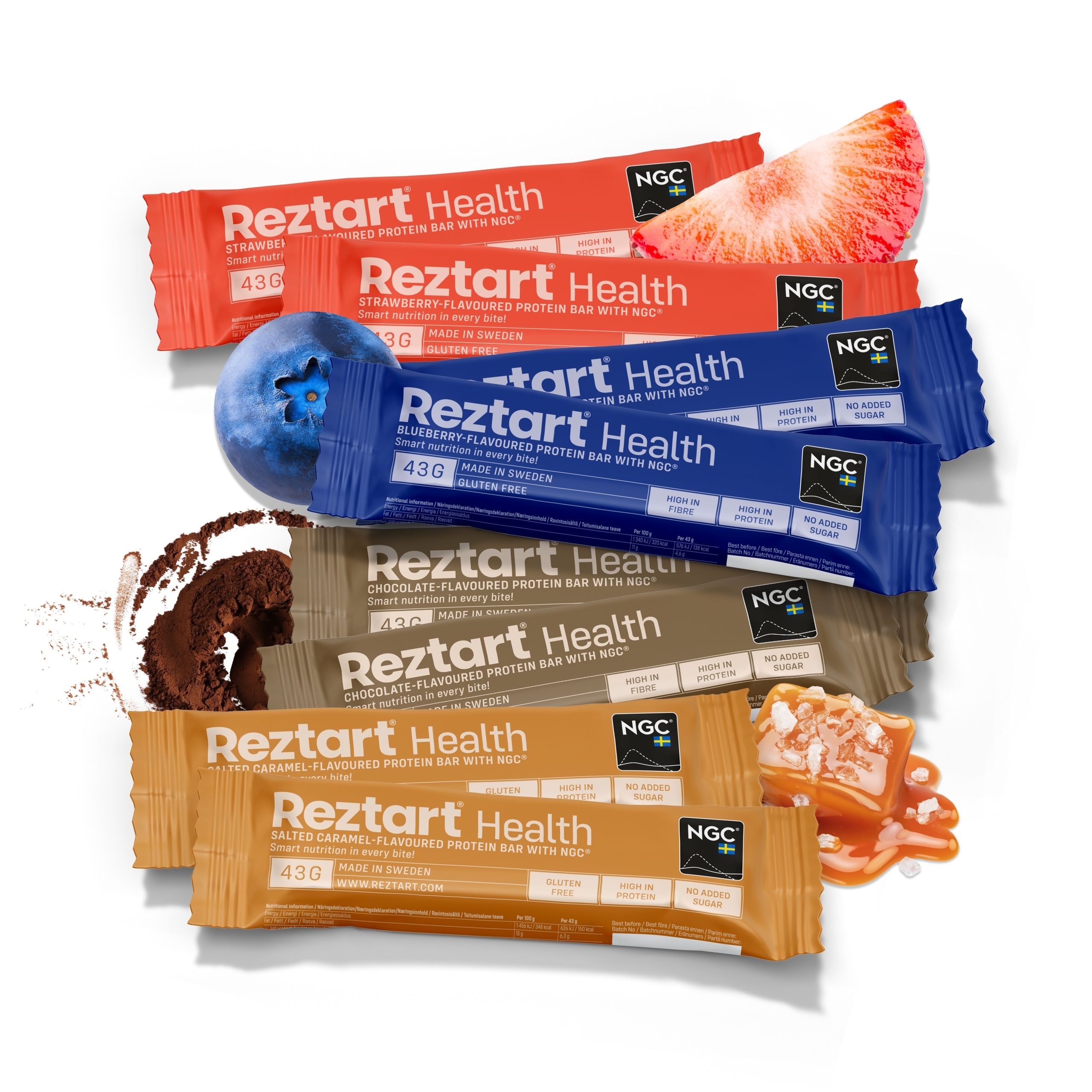 Reztart Bars – Mixlåda 8 bars
